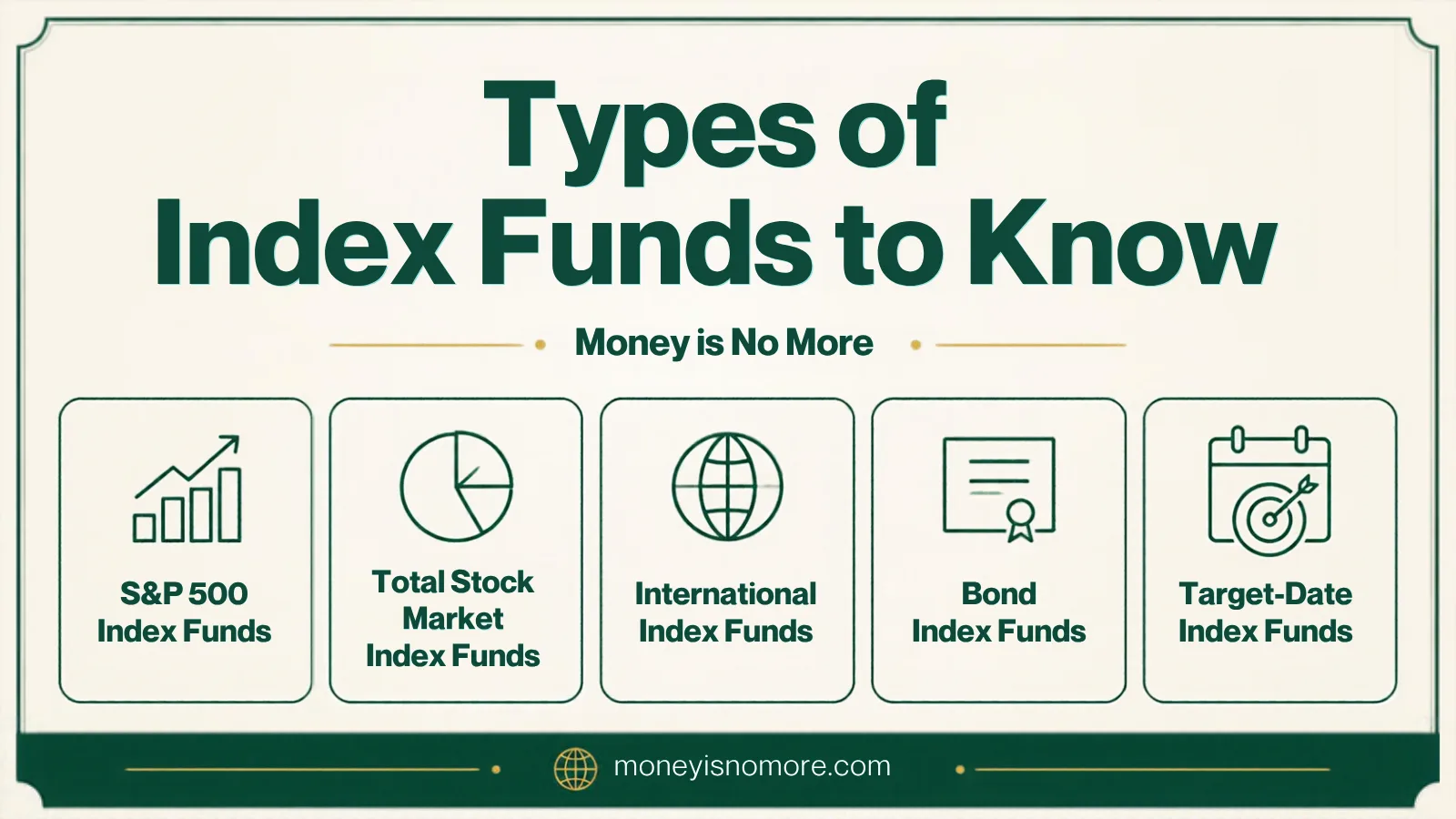 types of index funds for beginners to know