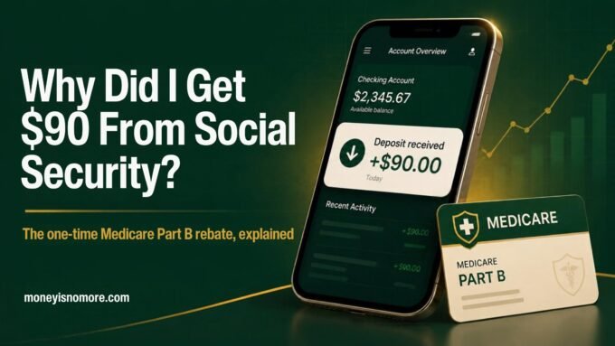 Why did I get $90 from Social Security - Medicare Part B rebate explained
